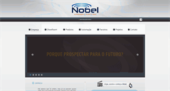 Desktop Screenshot of nobelhome.com.br
