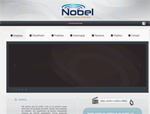 Tablet Screenshot of nobelhome.com.br